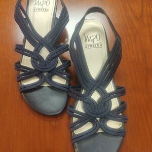 IMPO Women's Navy Strappy Sandals